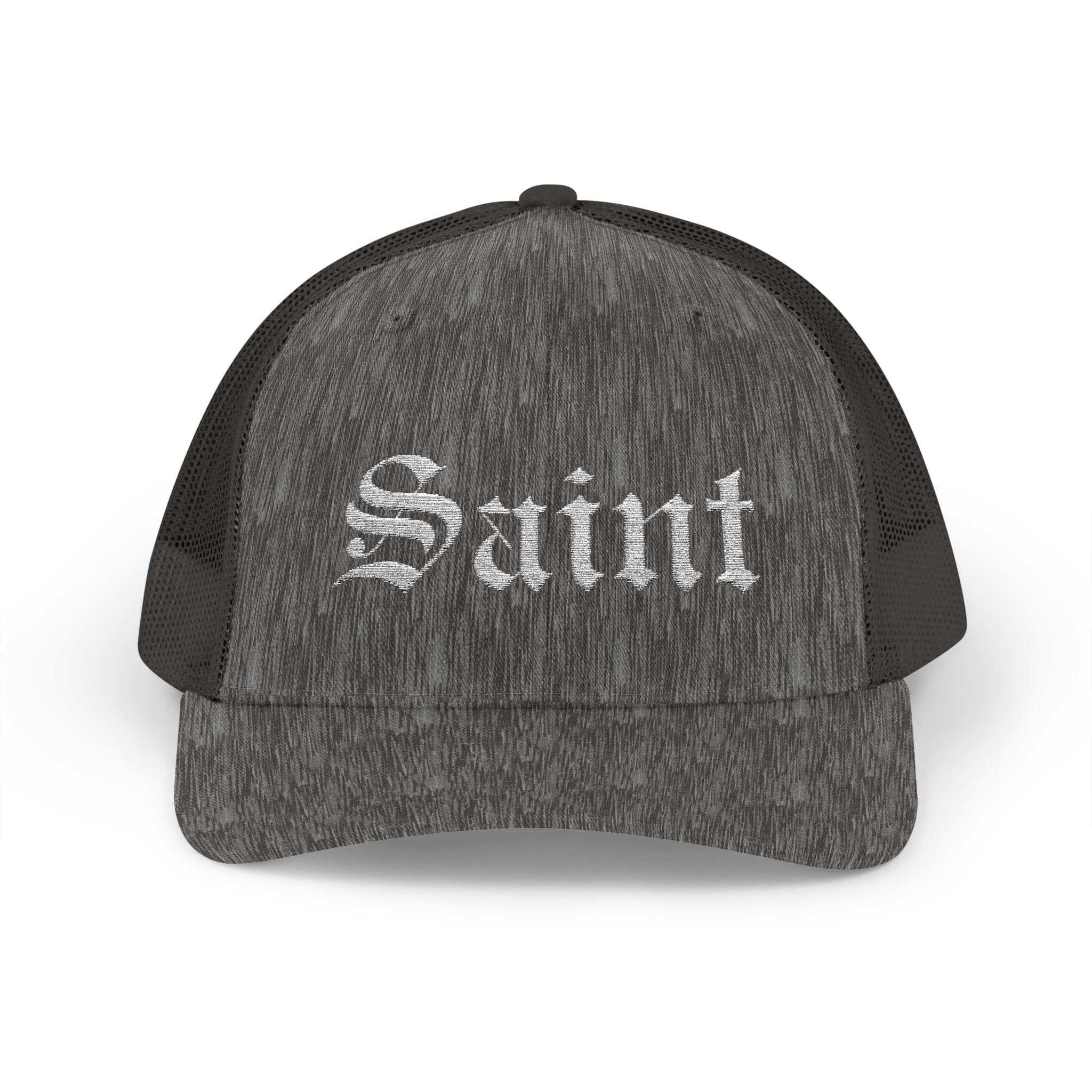 Saint Olde English Snapback Trucker Hat | Religous Wear, Devotion Apparel