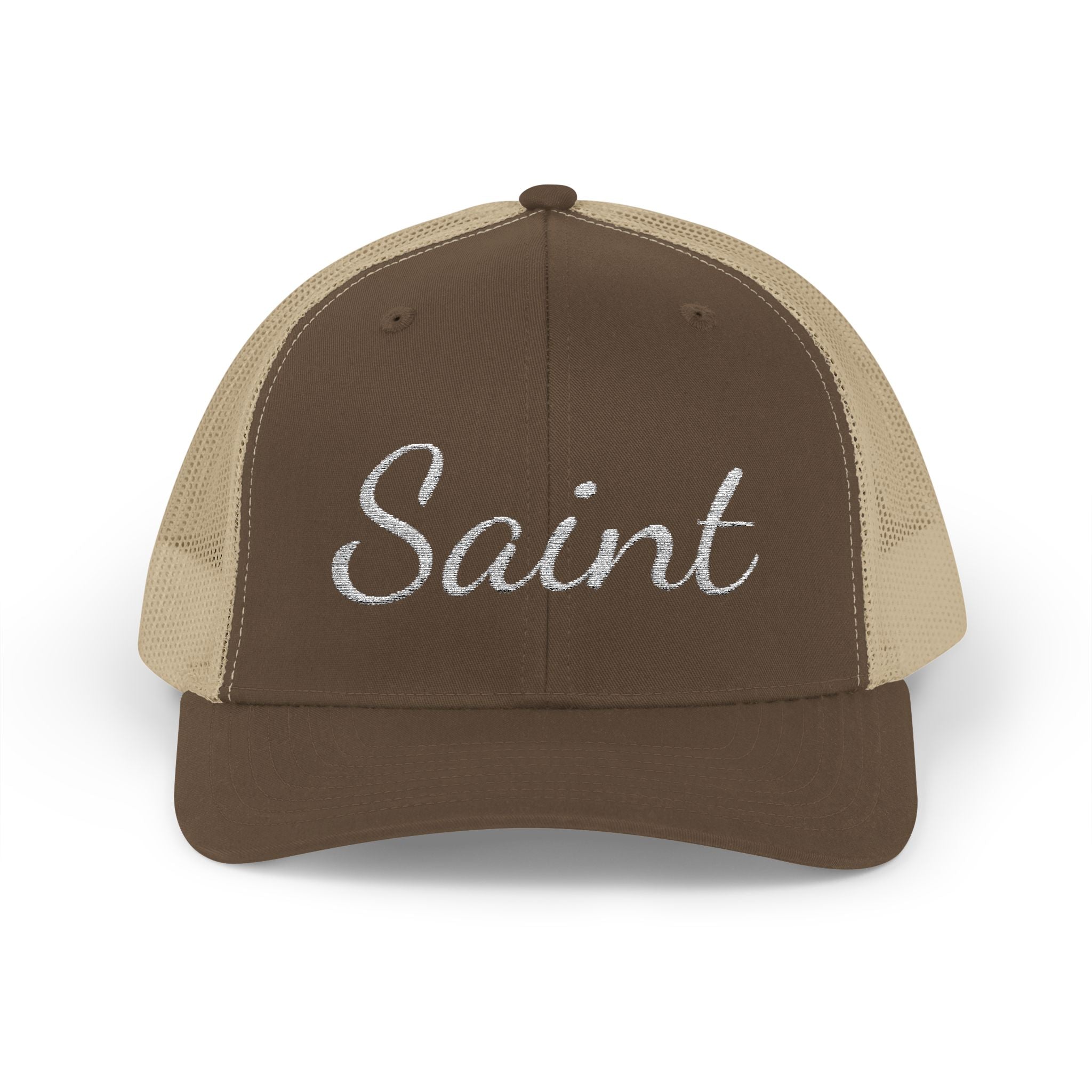 Saint Classic Snapback Trucker Hat | Religious Wear, Devotion Apparel