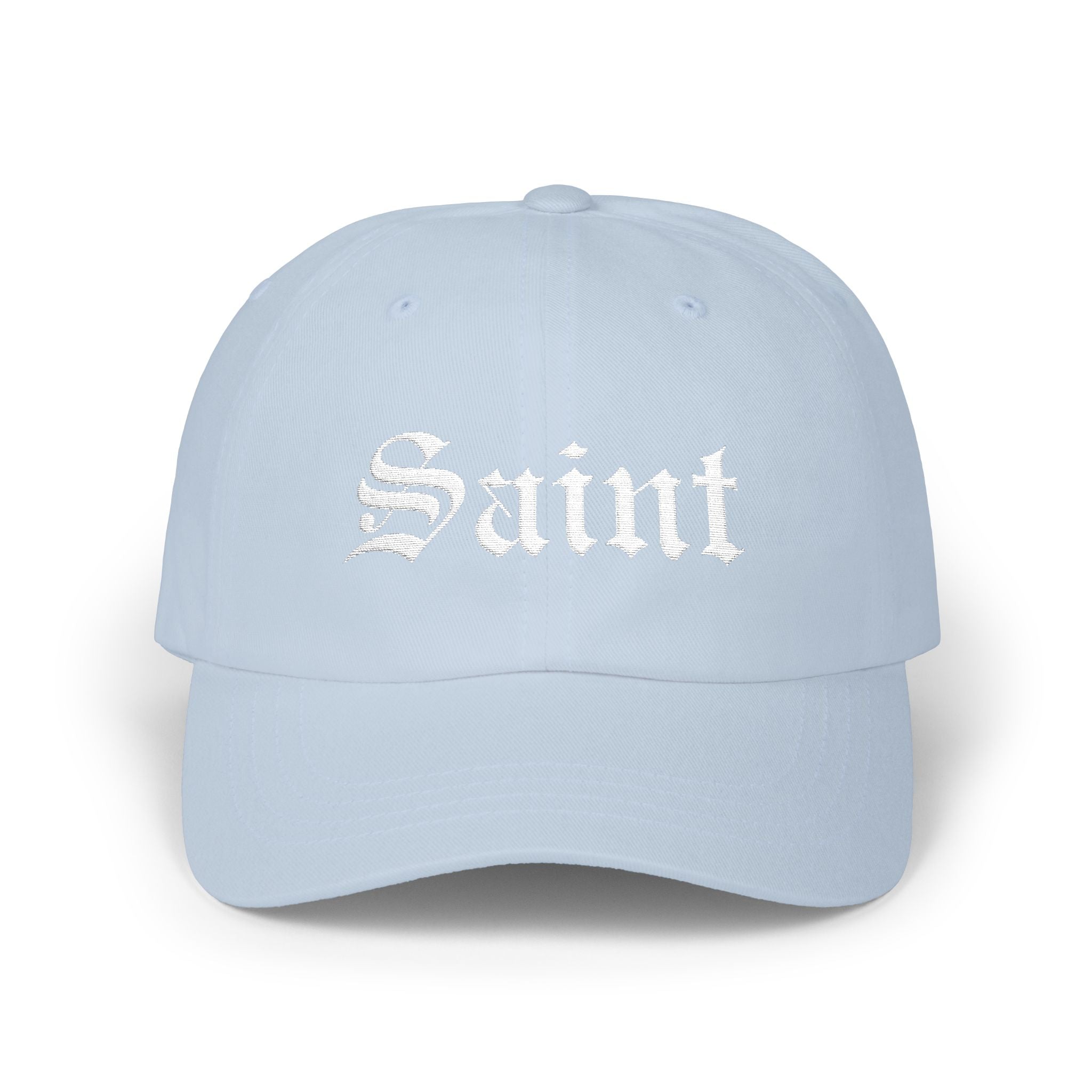 Saint Old English Classic  Hat - Religious Apparel, Devotion Wear