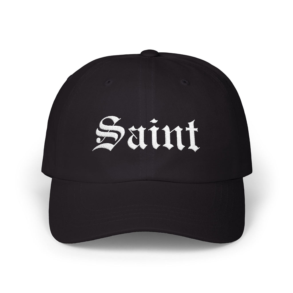 Saint Old English Classic  Hat - Religious Apparel, Devotion Wear