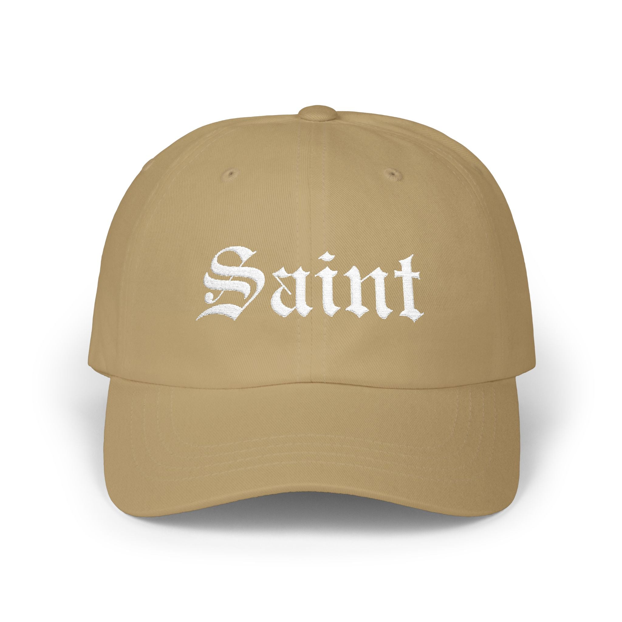 Saint Old English Classic  Hat - Religious Apparel, Devotion Wear