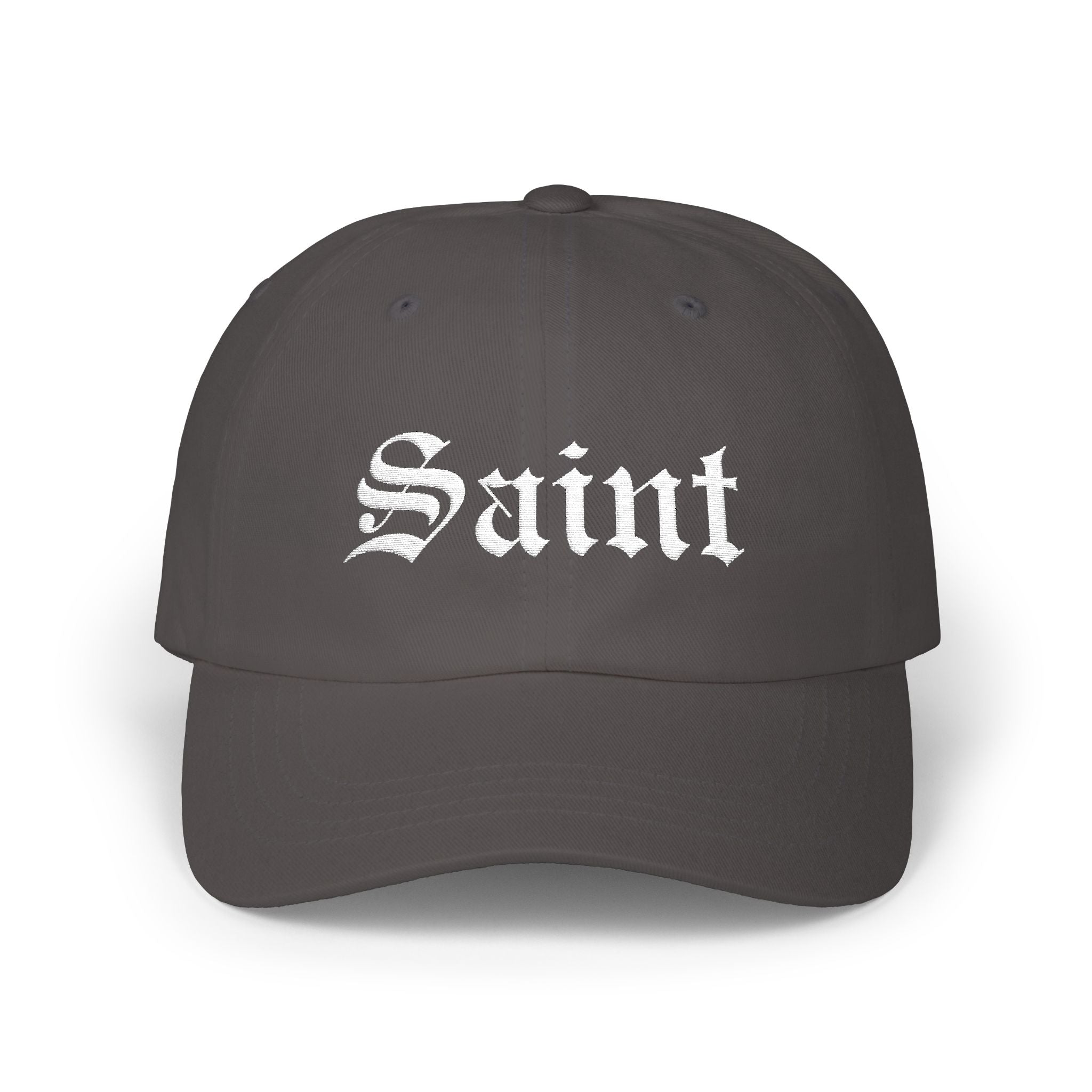 Saint Old English Classic  Hat - Religious Apparel, Devotion Wear