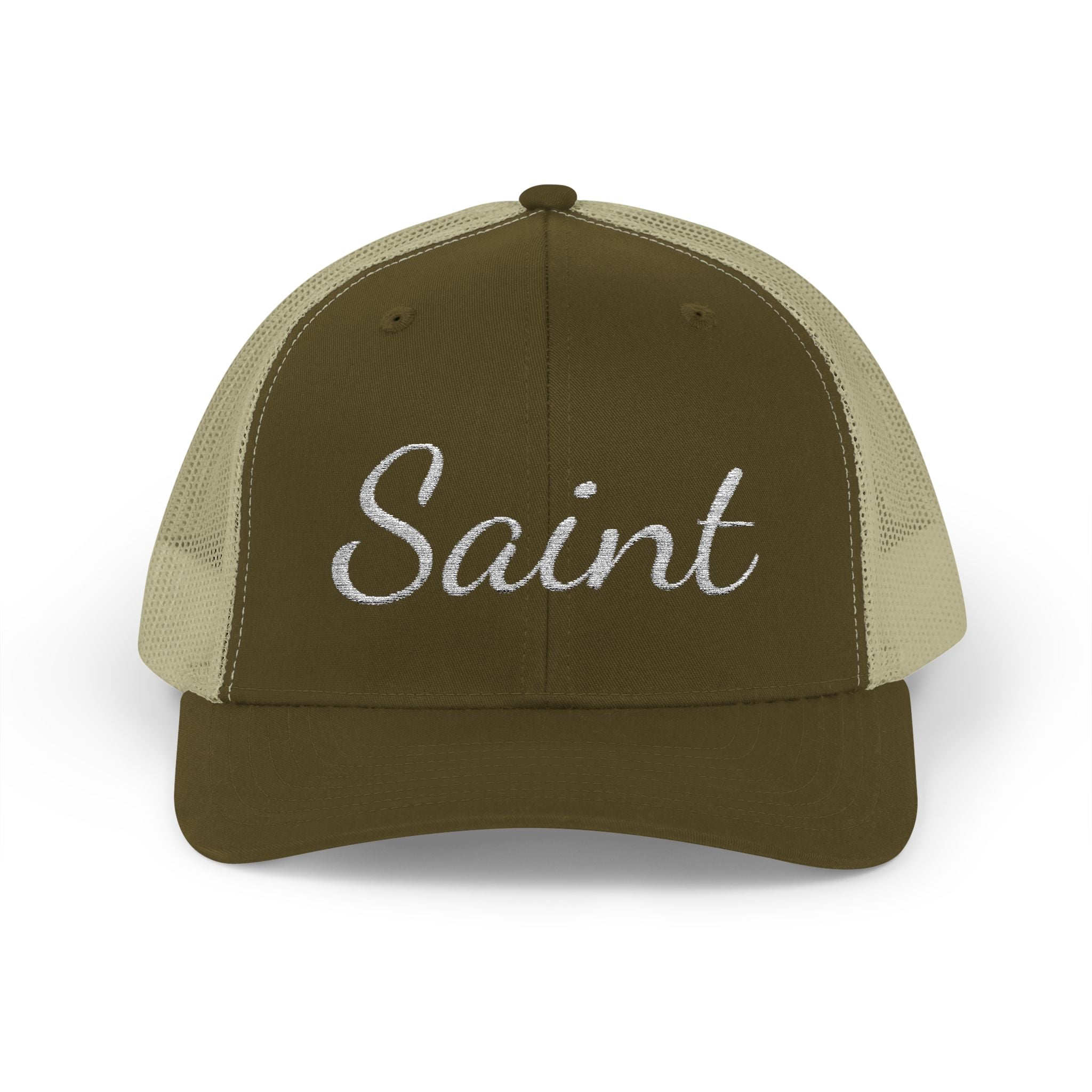 Saint Classic Snapback Trucker Hat | Religious Wear, Devotion Apparel