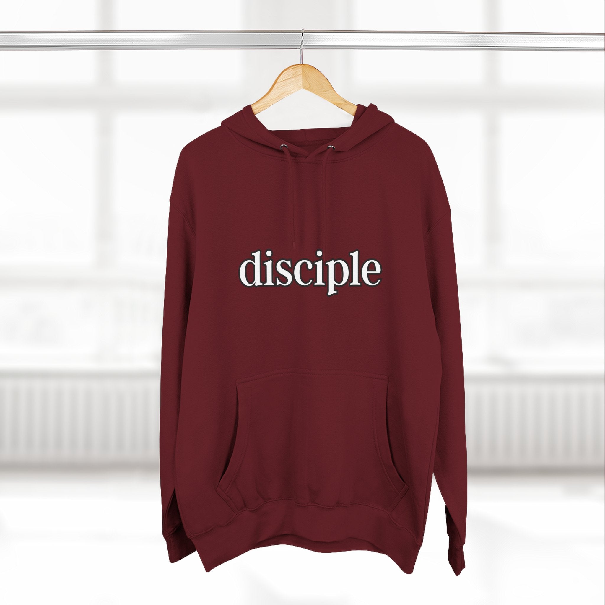Disciple Hoodie | Religious Statement, Devotion Apparel