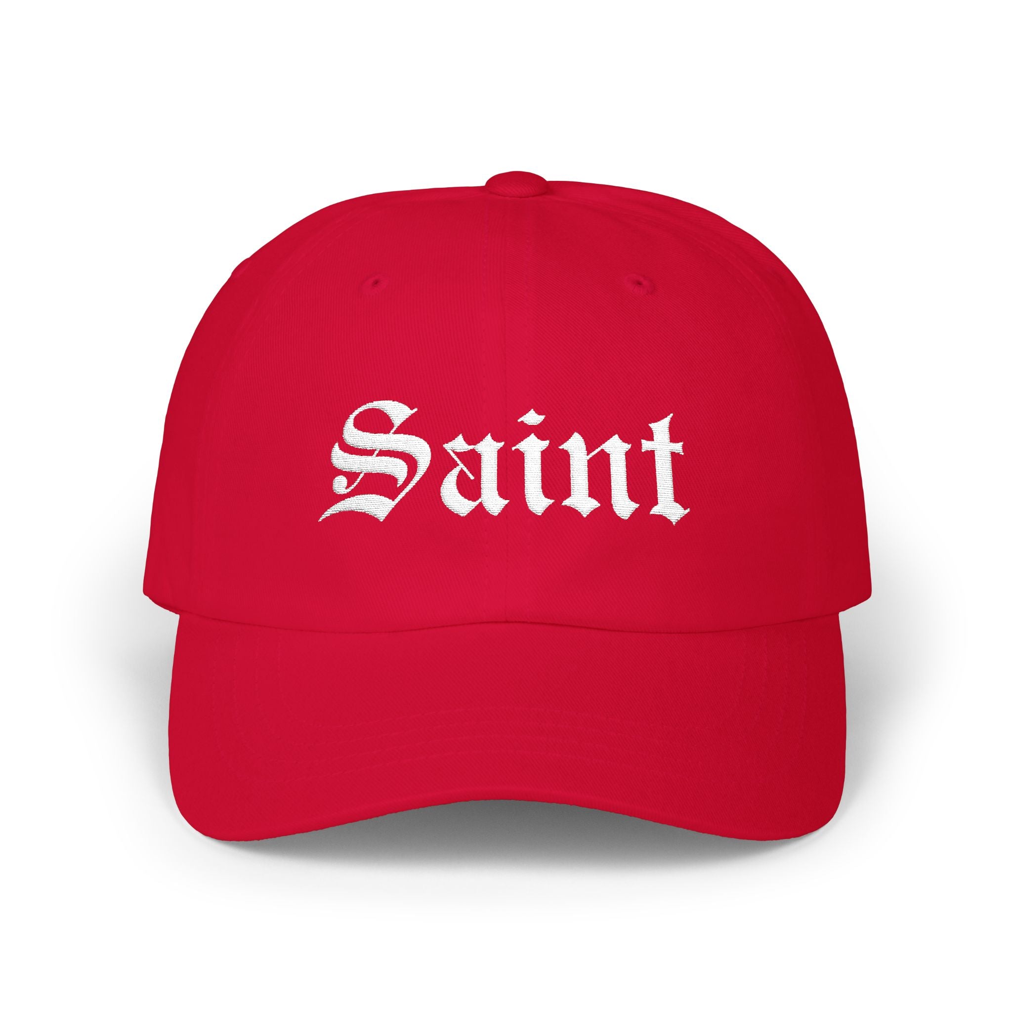 Saint Old English Classic  Hat - Religious Apparel, Devotion Wear