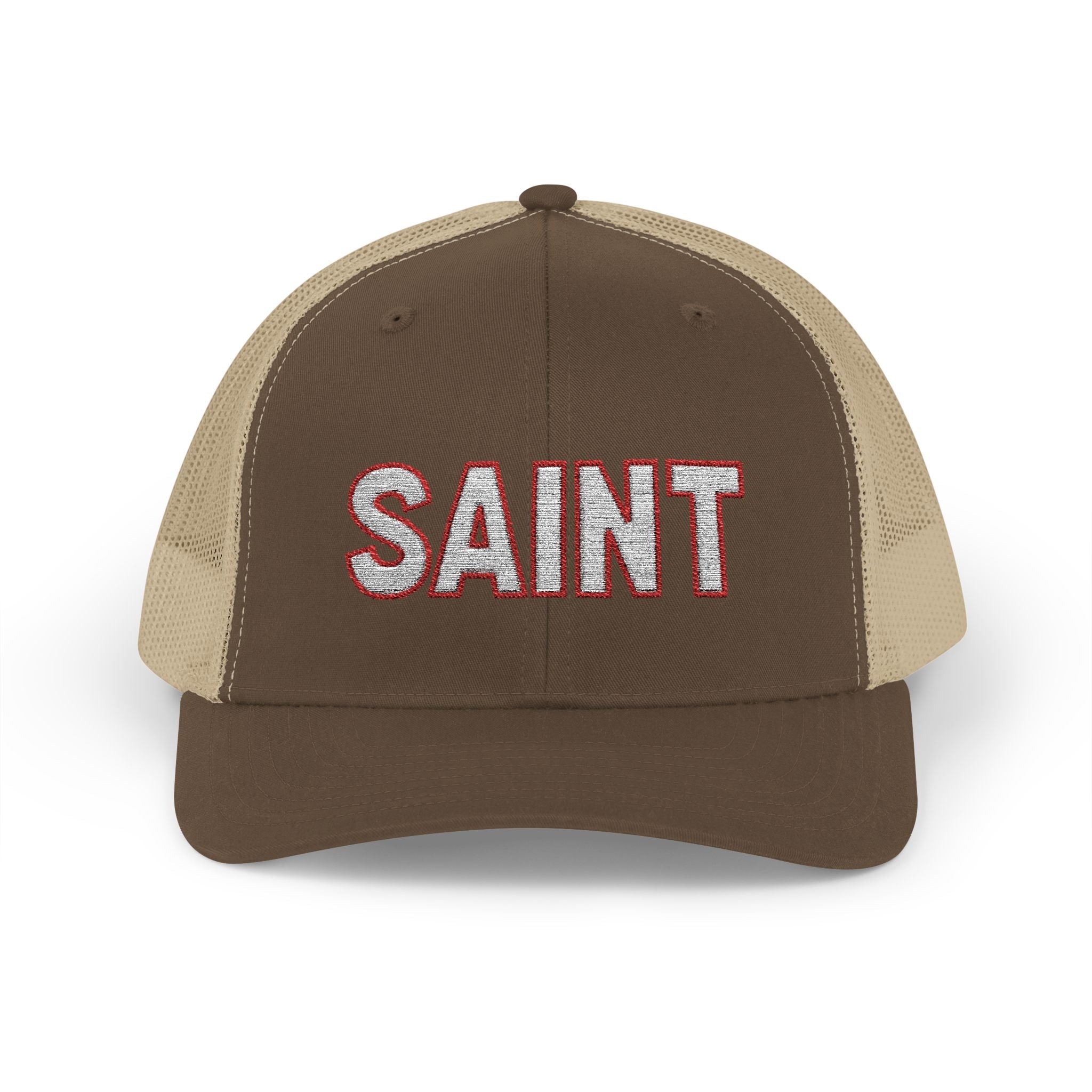 Saint outlined Snapback Trucker Hat | LDS Apparel, Religious Wear