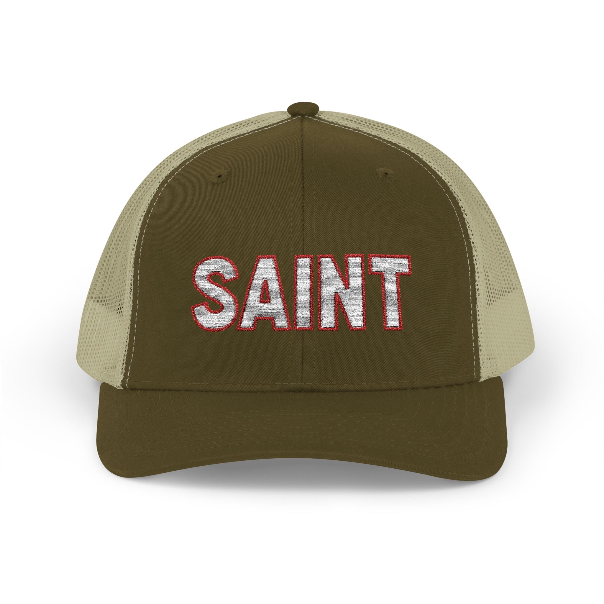 Saint outlined Snapback Trucker Hat | LDS Apparel, Religious Wear