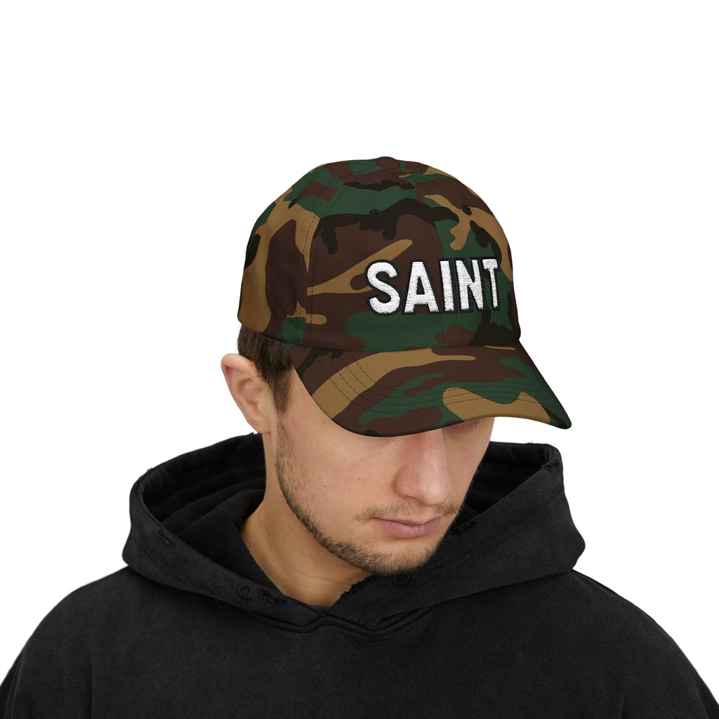 Saint Bold Classic Hat - Religious Wear, Devotion Apparel